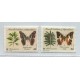 NUEVA CALEDONIA FLORA MARIPOSAS SERIE COMPLETA NUEVA MINT !!!